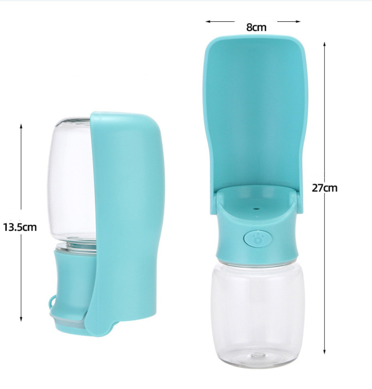 Foldable Dog Travel Water Bottle & Dispenser