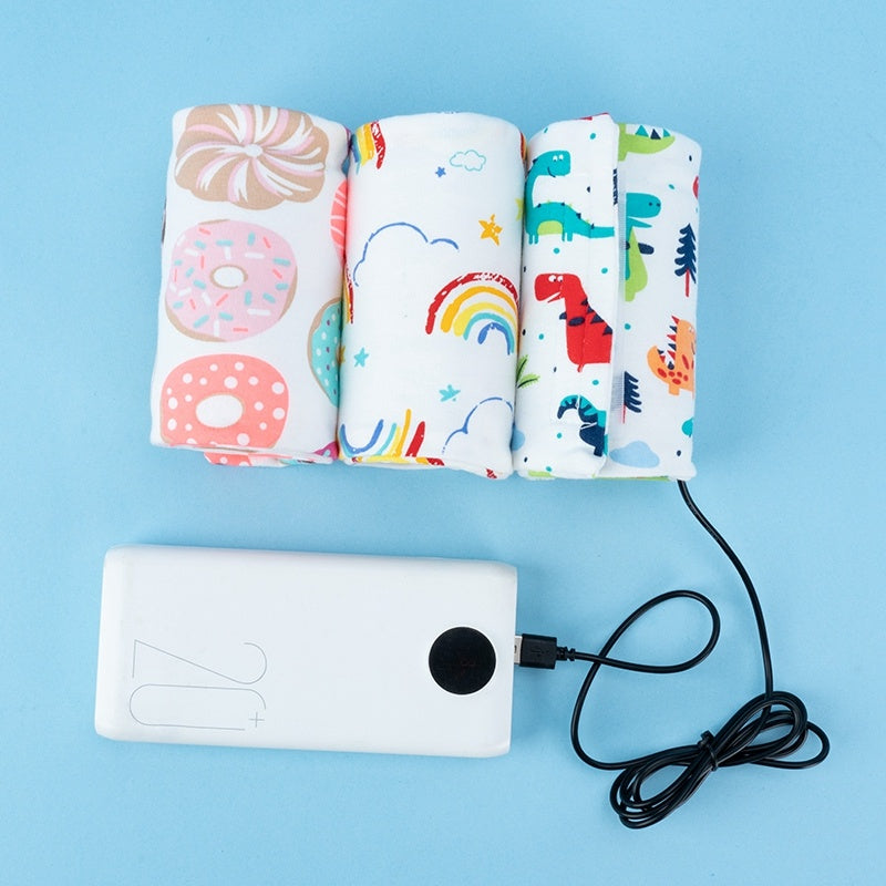 USB Baby Bottle Warmer & Insulated Travel Cover