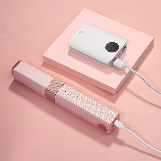 Mini USB Cordless Hair Straightener & Curler