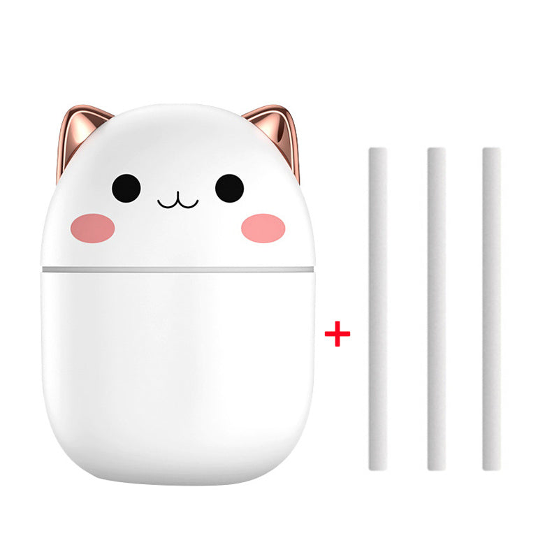 Cute Cat USB Air Humidifier & Aroma Diffuser