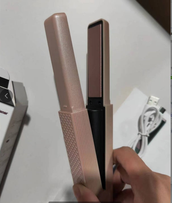 Mini USB Cordless Hair Straightener & Curler