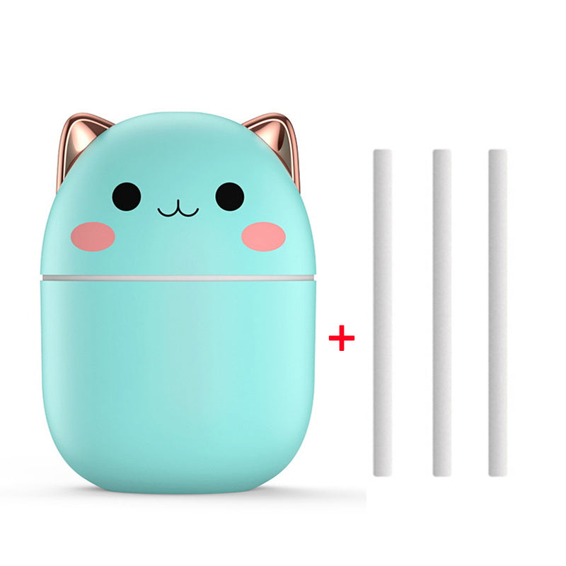 Cute Cat USB Air Humidifier & Aroma Diffuser