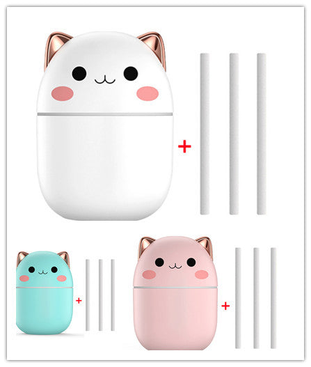 Cute Cat USB Air Humidifier & Aroma Diffuser