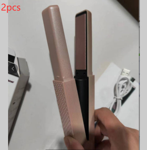 Mini USB Cordless Hair Straightener & Curler