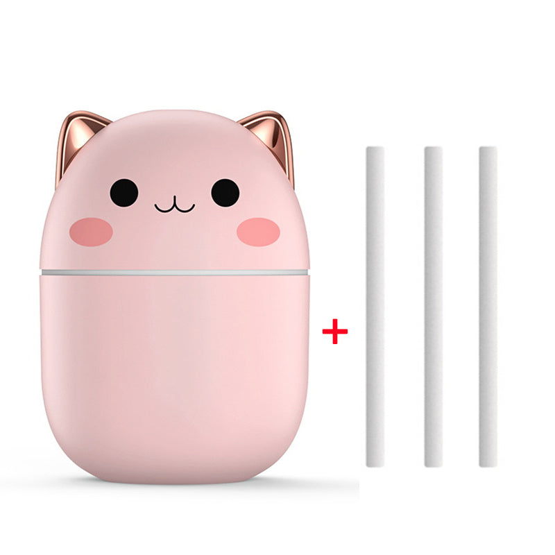 Cute Cat USB Air Humidifier & Aroma Diffuser