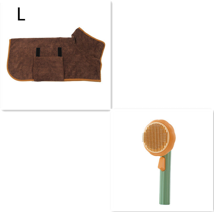 Best Cat Brush for Shedding – Self-Cleaning Looper Comb for Easy Grooming
