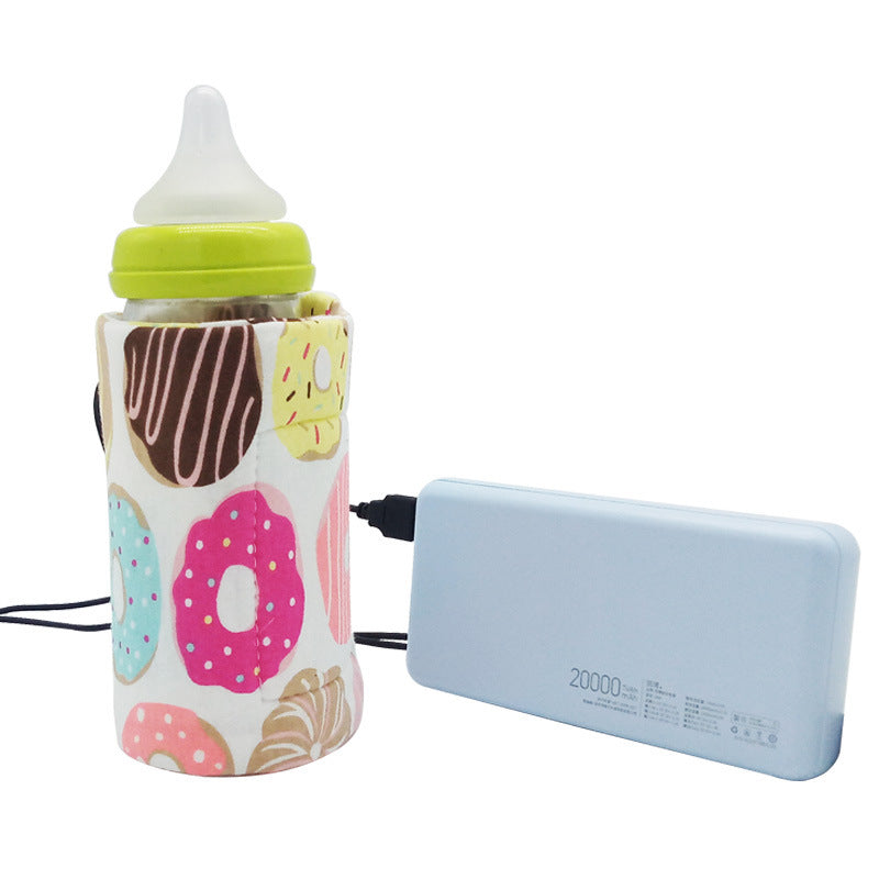 USB Baby Bottle Warmer & Insulated Travel Cover