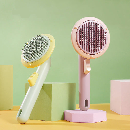 Best Cat Brush for Shedding – Self-Cleaning Looper Comb for Easy Grooming