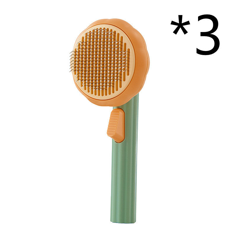 Best Cat Brush for Shedding – Self-Cleaning Looper Comb for Easy Grooming