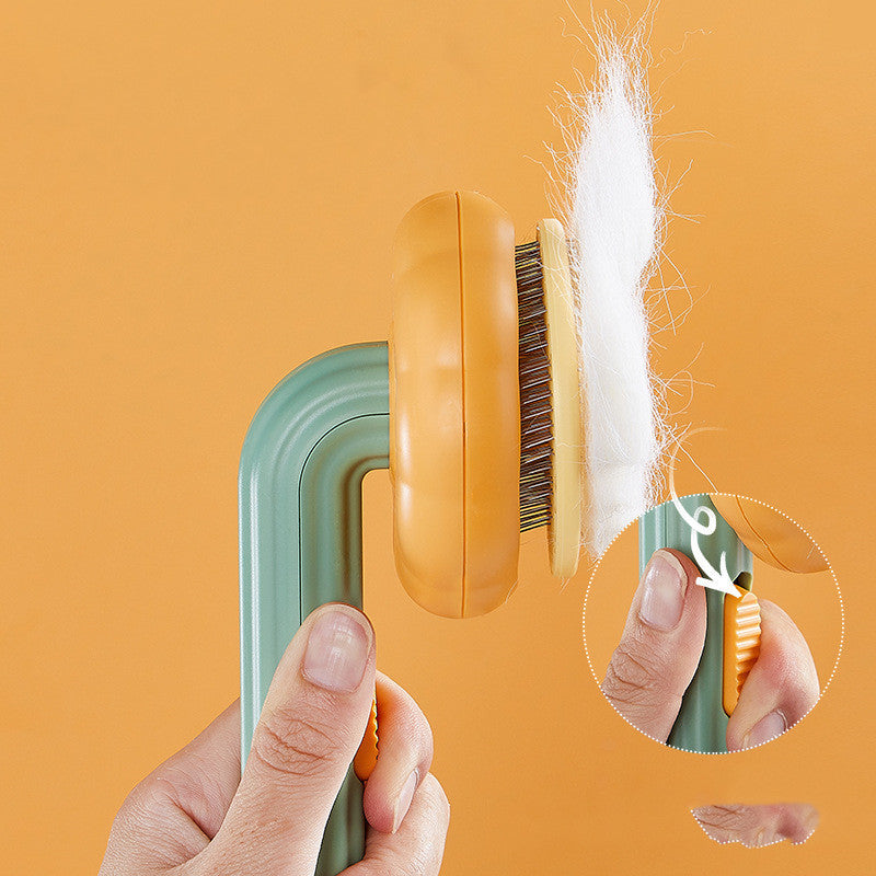 Best Cat Brush for Shedding – Self-Cleaning Looper Comb for Easy Grooming
