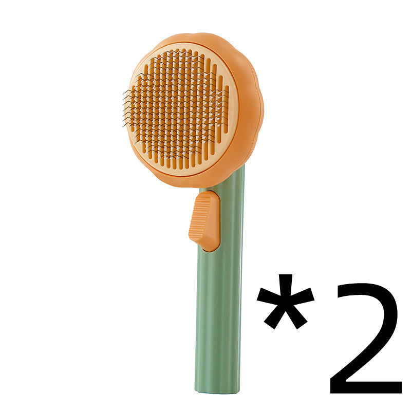 Best Cat Brush for Shedding – Self-Cleaning Looper Comb for Easy Grooming