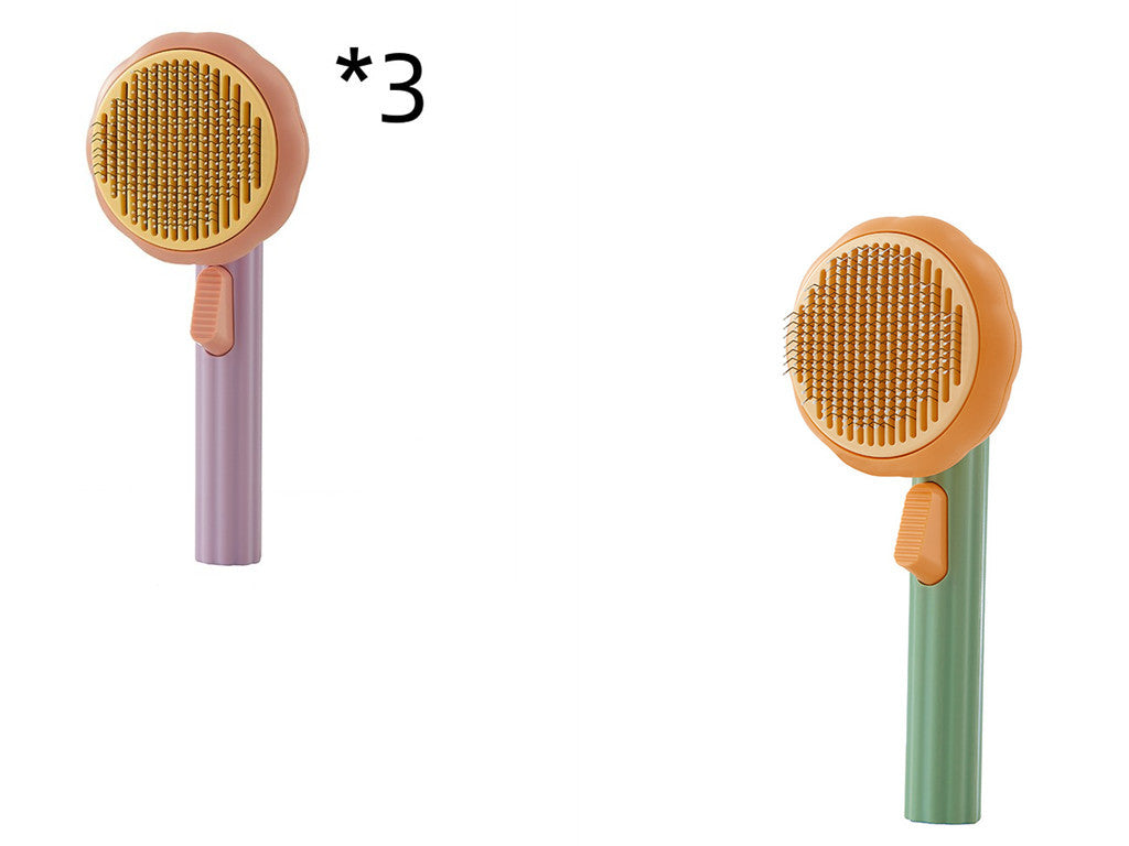 Best Cat Brush for Shedding – Self-Cleaning Looper Comb for Easy Grooming